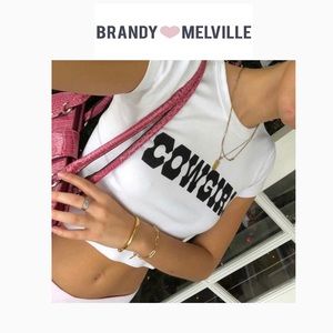 brandy melville cowgirl shirt <3